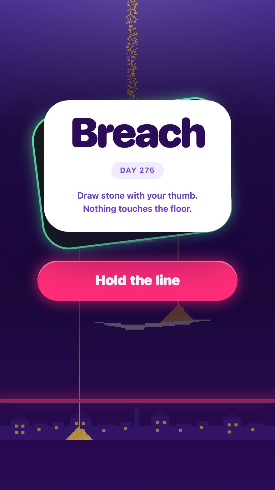 Breach, the opening frame