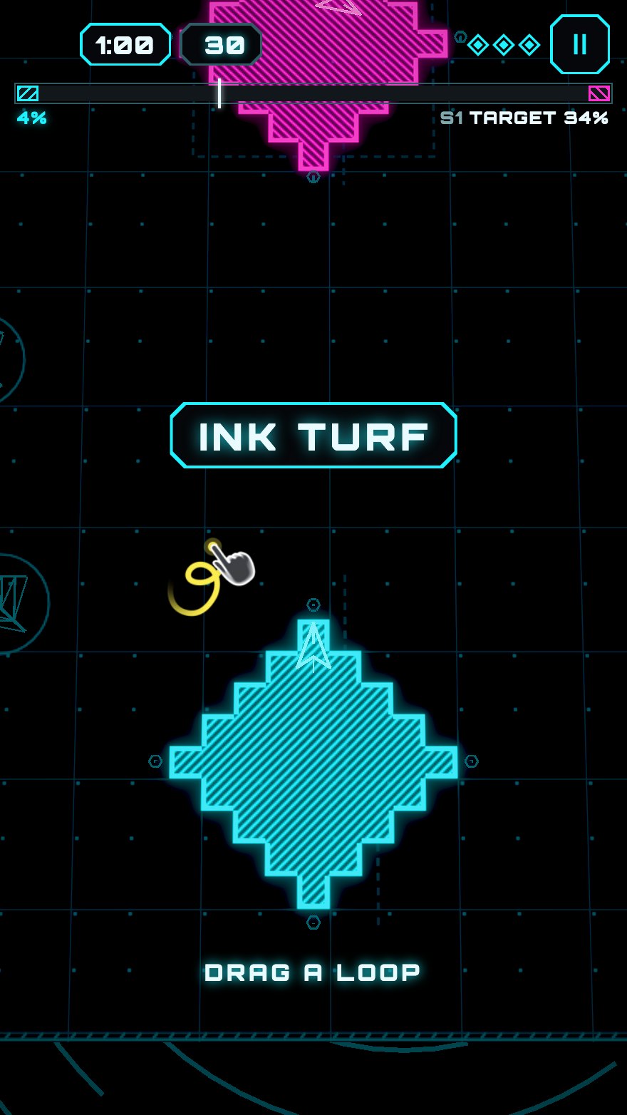 Ink Turf, the opening frame