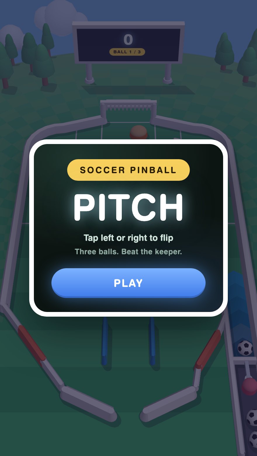 Pitch, the opening frame