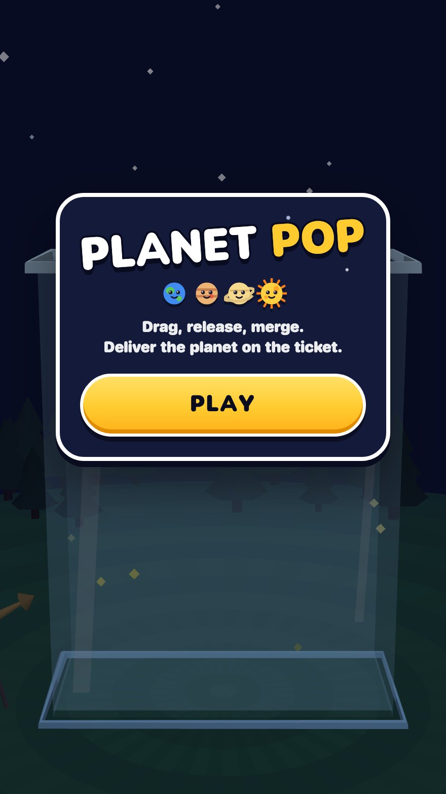 Planet Pop, the opening frame
