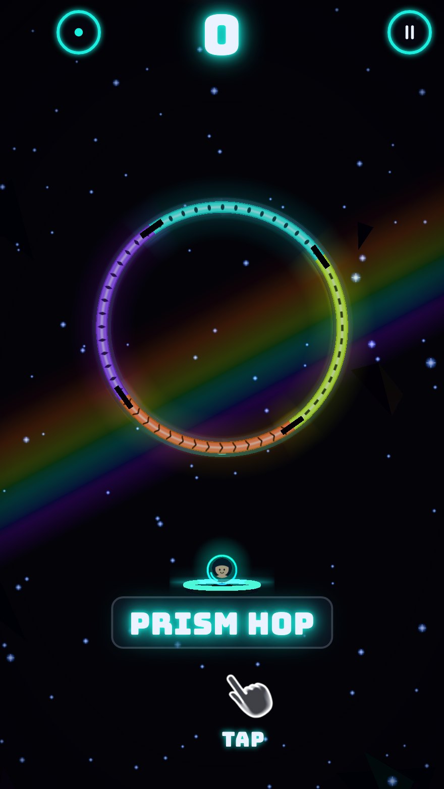 Prism Hop, the opening frame